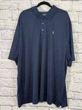 Men’s Big and Tall IZOD Pro Tech Golf Polo Navy 4XLT